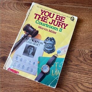 You Be the Jury Courtroom II by Marvin Miller paperback Book